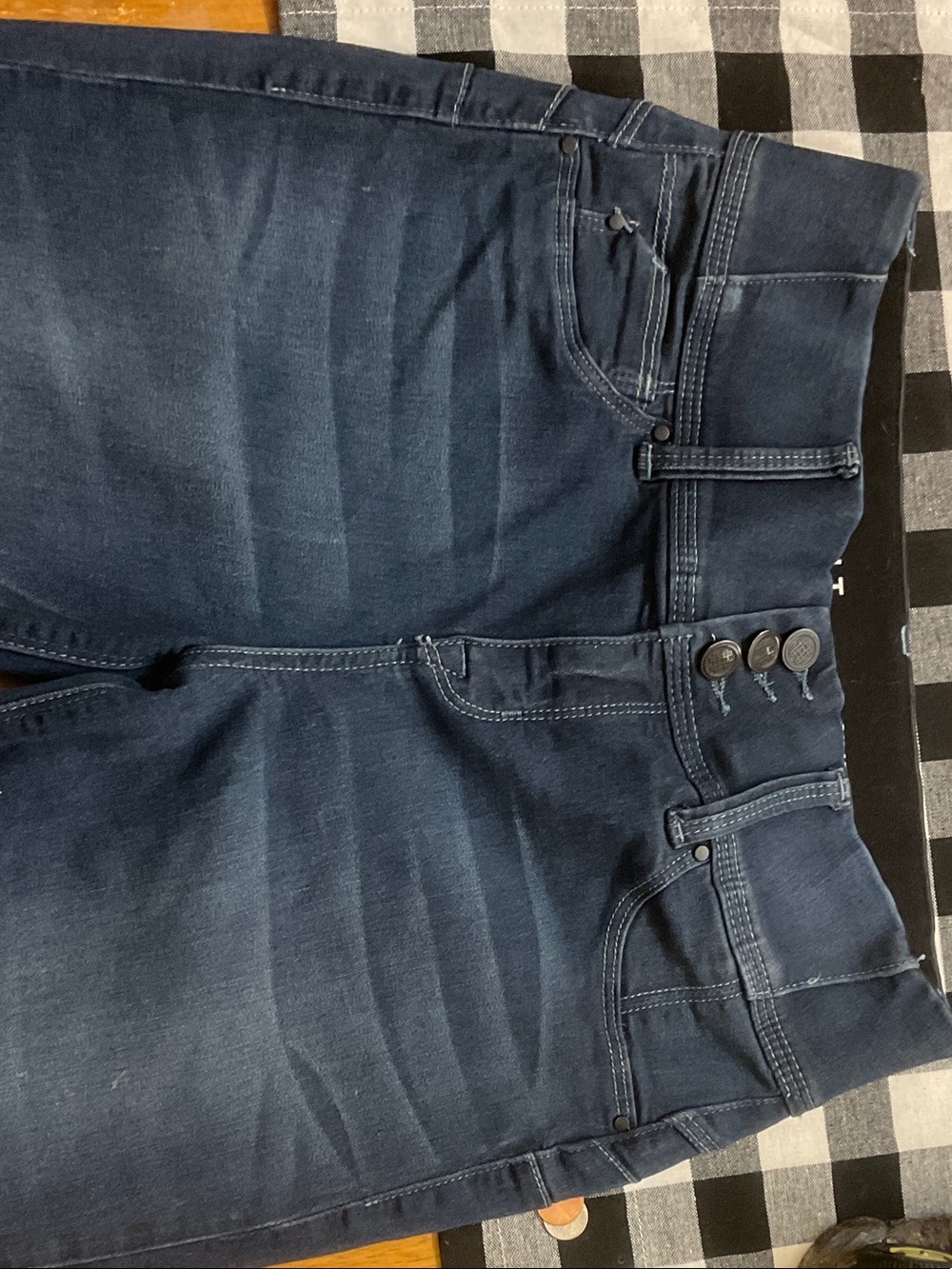 Laurie Felt Dark Blue Stretch Jeans Small - Picture 5 of 9